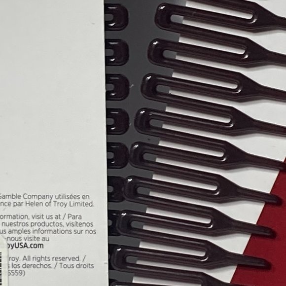 Vidal Sassoon Pro Series Flex Comb Hair Styling Brown Set of 3